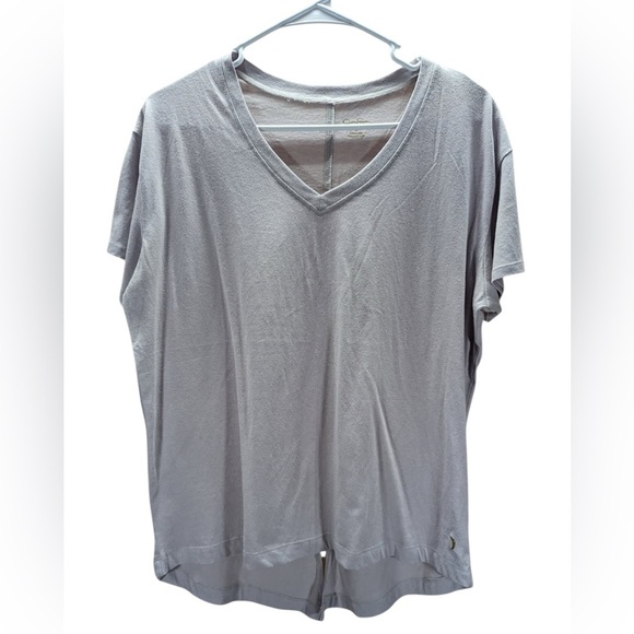 NWOT Jessica Simpson light purple oversized cotton blend t shirt size M - Picture 1 of 6